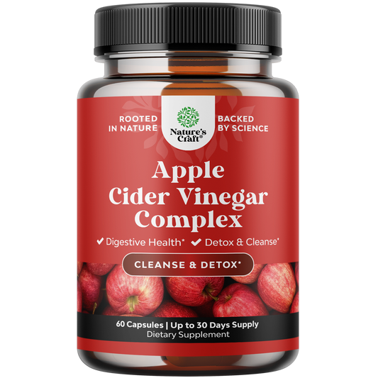 Apple Cider Vinegar Complex 1000mg per serving - 60 Capsules