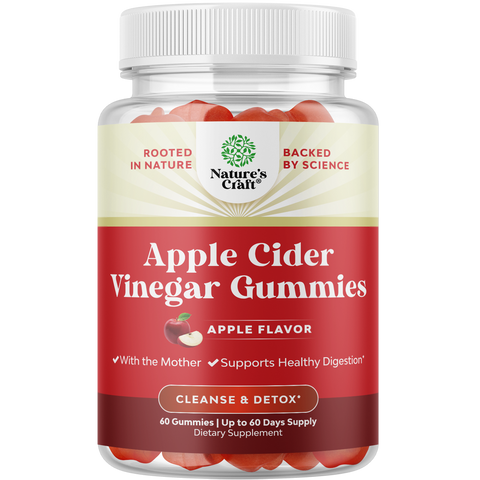 Apple Cider Vinegar Supplements | Vinegar Gummies | Nature's Craft