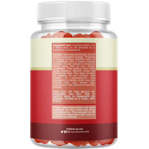 Apple Cider Vinegar Supplements | Vinegar Gummies | Nature's Craft