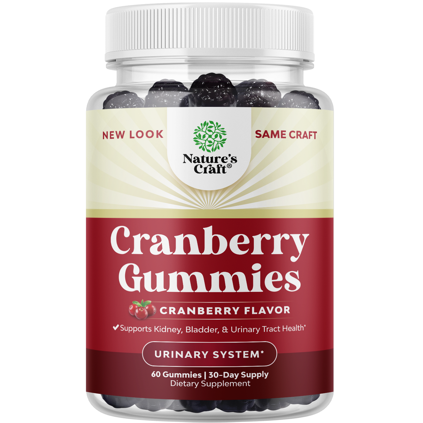 Cranberry Gummies 1000mg per serving