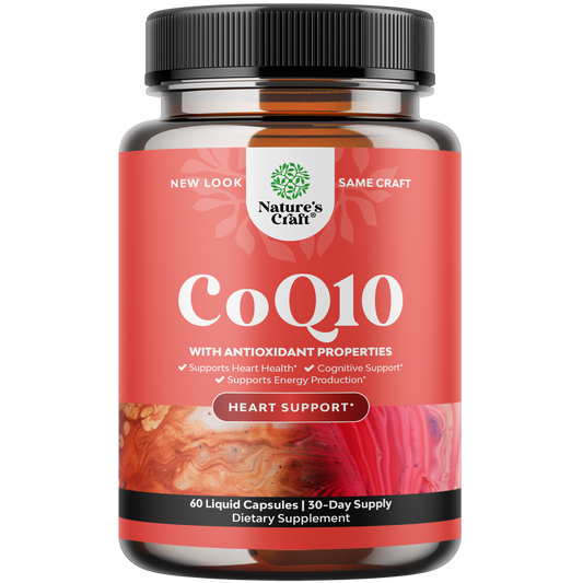 CoQ10 200mg per serving - 60 Liquid Capsules