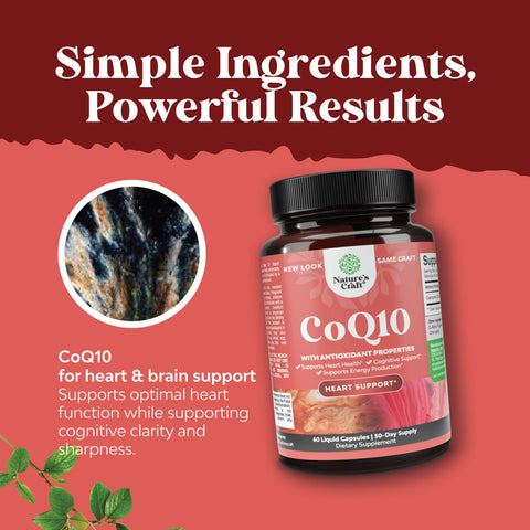 CoQ10 200mg per serving