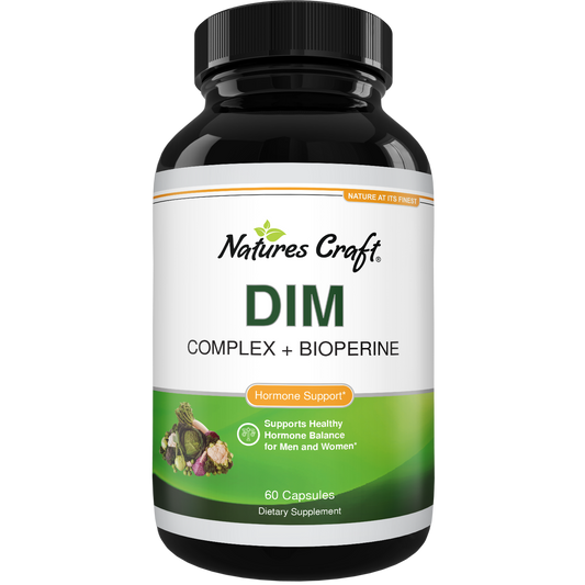 DIM Complex with BioPerine - 60 Capsules - Nature's Craft