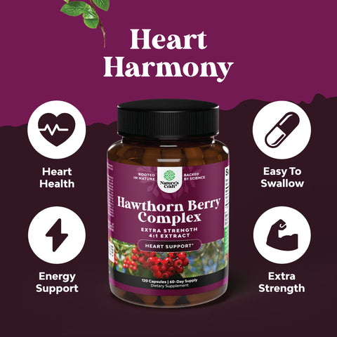 Hawthorn Berry Complex 1330mg per serving