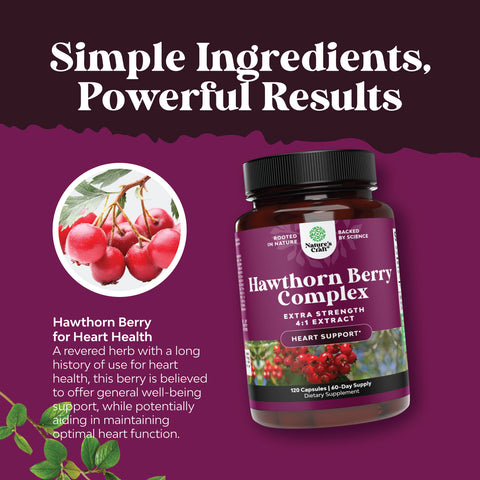 Hawthorn Berry Complex 1330mg per serving