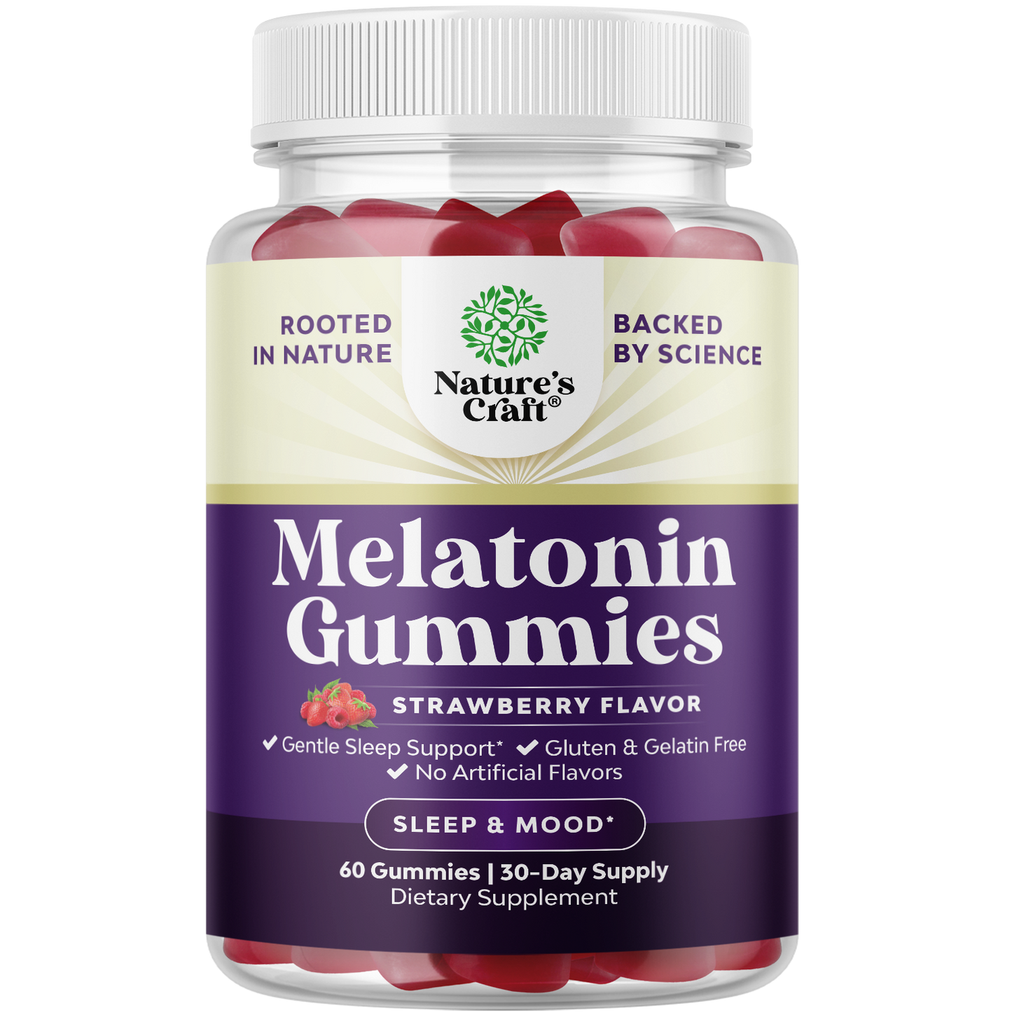 Melatonin Gummies - Strawberry flavor