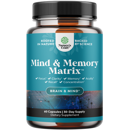 Mind & Memory Matrix - 60 Capsules