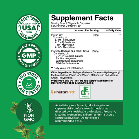 Prebiotic + Probiotic