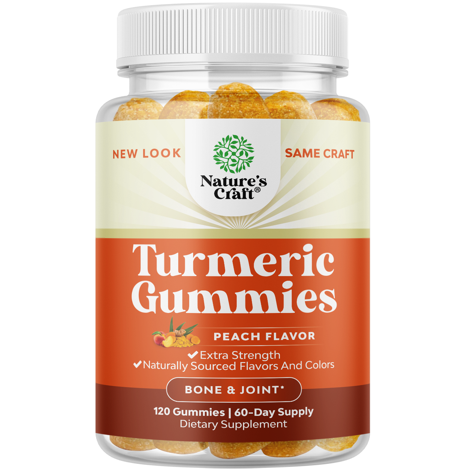 Turmeric Gummies- Peach Flavor