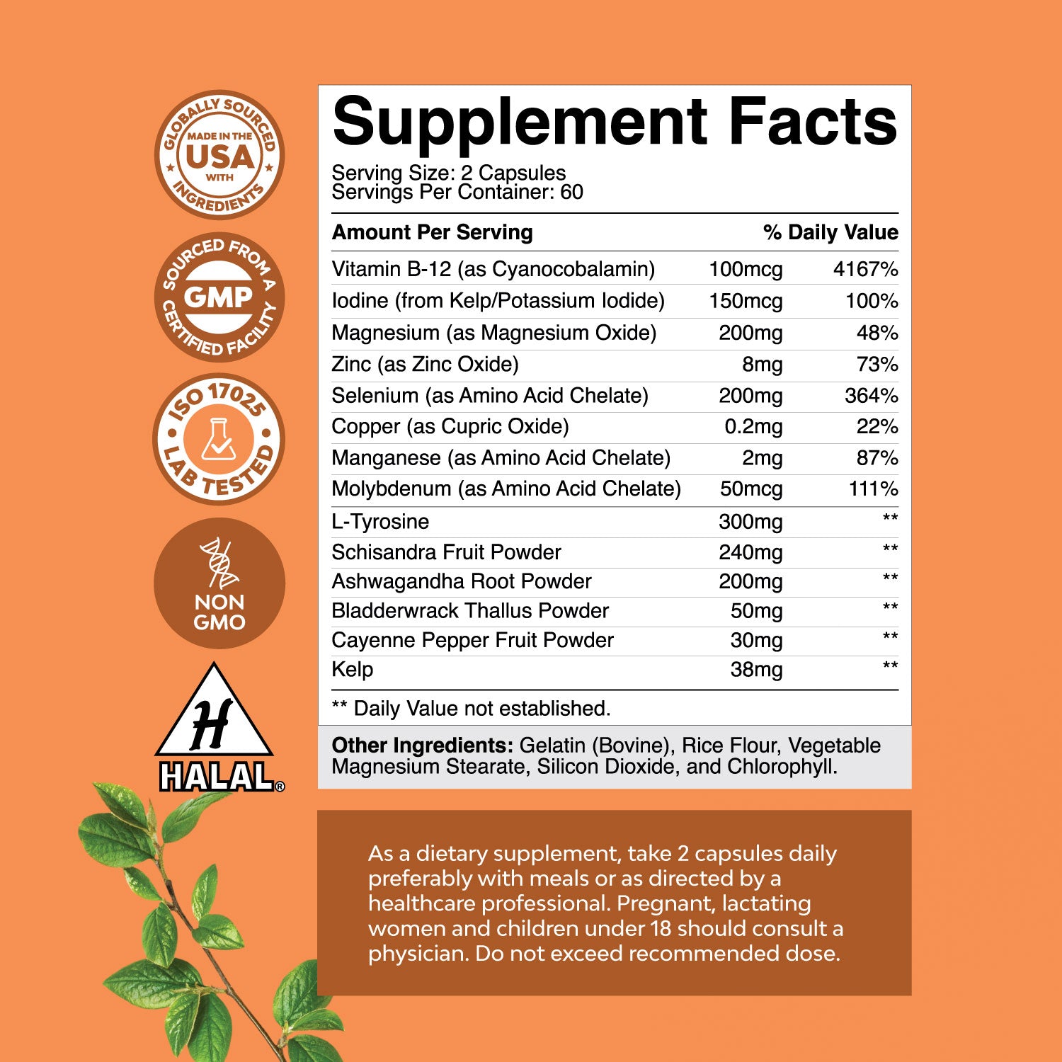 Thyroid Support - Herbal Extracts