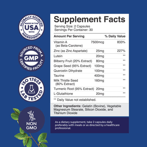 Vision Support 20mg per serving