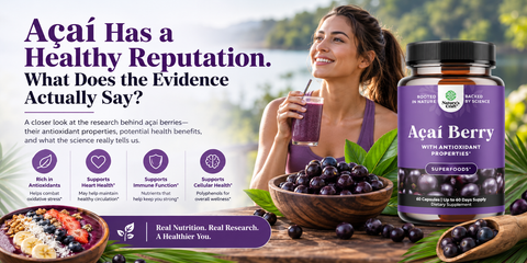 Açaí Has a Healthy Reputation. What Does the Evidence Actually Say?