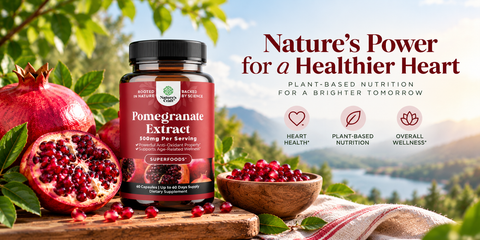 One Pomegranate, Several Layers of Heart-Wellness Interest