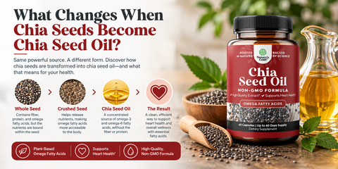 What Changes When Chia Seeds Become Chia Seed Oil?