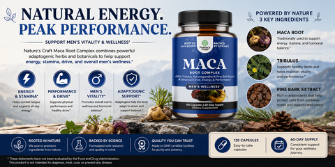 What’s Really Inside a Maca Root Complex? Breaking Down the Herbal Formula