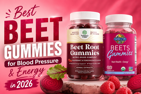 Best Beet Gummies for Blood Pressure & Energy in 2026