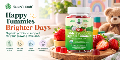 Inside Nature's Craft Kids Probiotic Organic Gummies: Understanding Bacillus subtilis