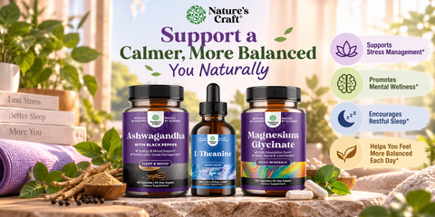 Stress Support Supplements: Three Ingredients With Different Roles