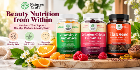 Beauty Nutrition Has More Than One Pathway: Collagen, Vitamin C, and Healthy Fats