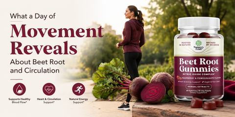 What a Day of Movement Reveals About Beet Root and Circulation