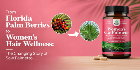 From Florida Palm Berries to Women’s Hair Wellness: The Changing Story of Saw Palmetto