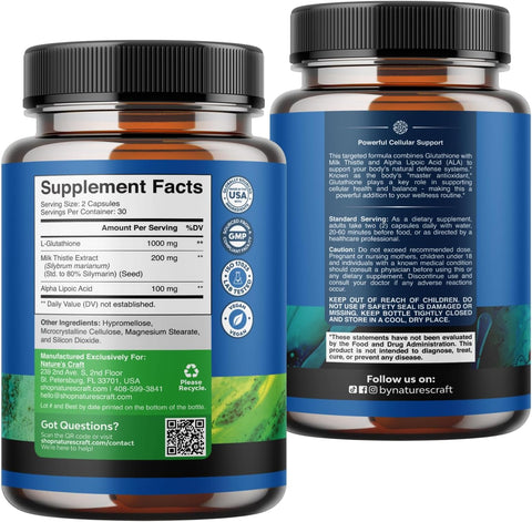 Glutathione 1000mg per serving