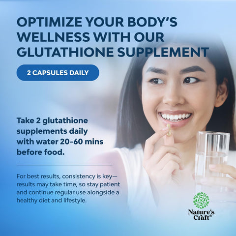 glutathione capsules 1000 mg VitaRaw 1000mg for Immune Support - 100mg Absorption Complex - Reduced Liposomal Glutathione Supplement with Alpha Lipoic Acid Glutathione 1000mg per serving 