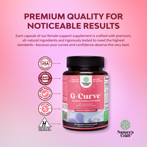 G-Curve Fórmula Avanzada para Mujeres - 60ct