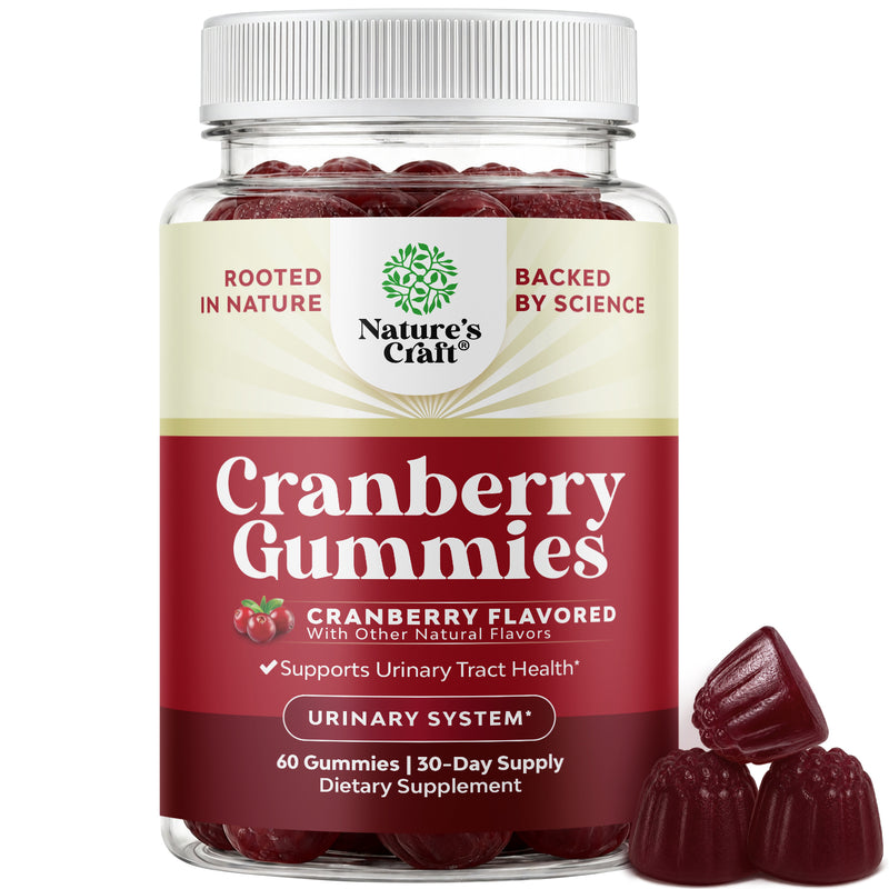 Cranberry Gummies 500mg per serving