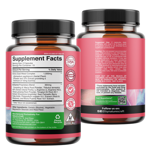 G-Curve Fórmula Avanzada para Mujeres - 60ct