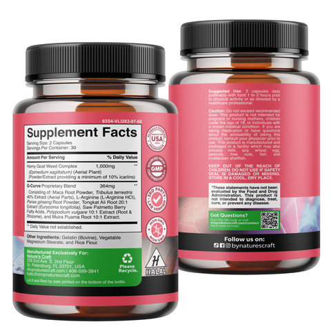 G-Curve Fórmula Avanzada para Mujeres - 60ct