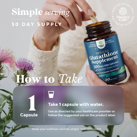 Glutathione 500mg per serving