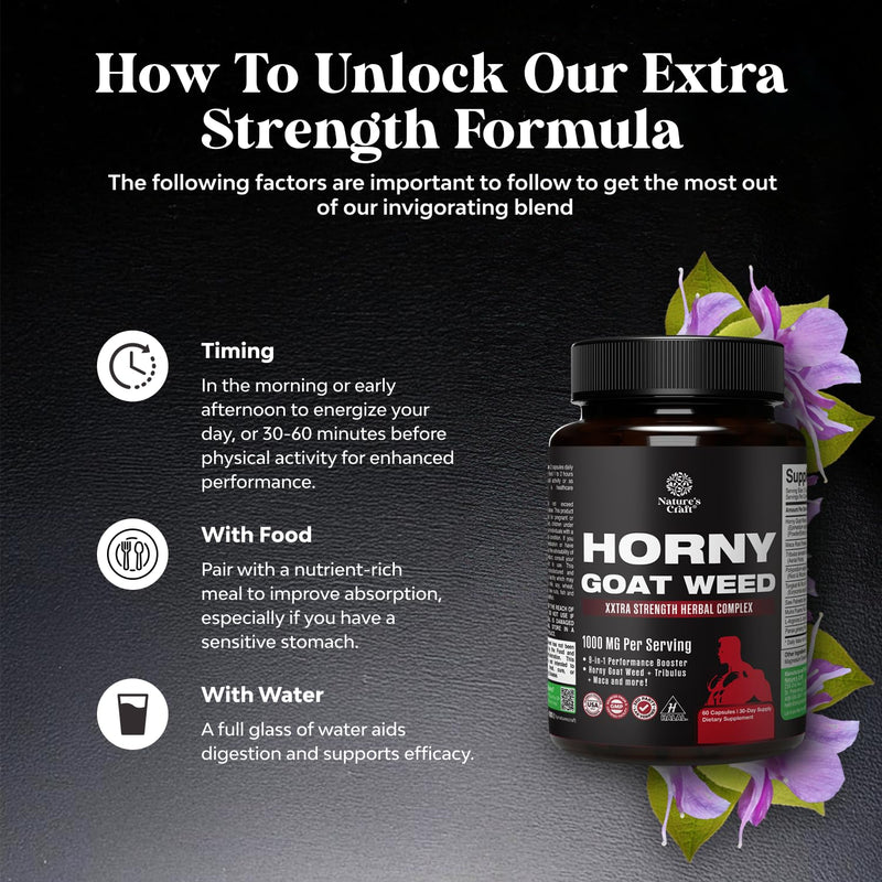 Horny Goat Weed 1000mg per serving