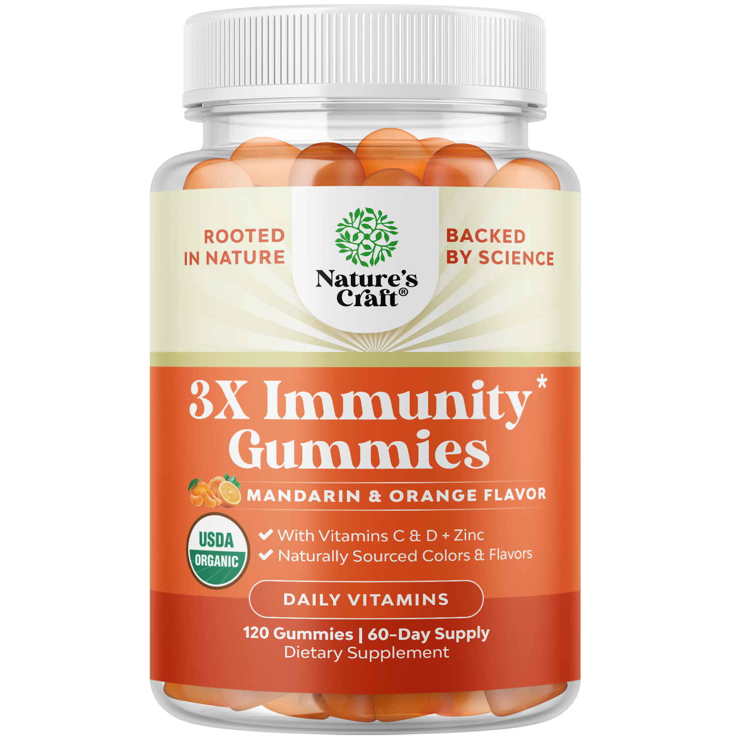 3X Immunity Gummies - 120 Gummies