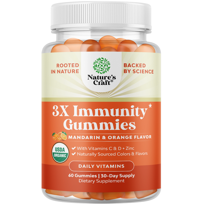 Immune Support Gummies | 3 X Immunity Gummies | Nature's Craft