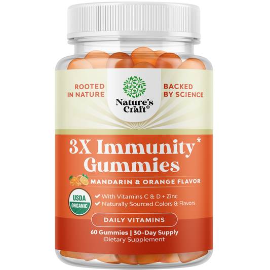 3X Immunity Gummies - 60 Gummies