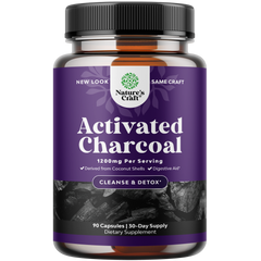 Activated Charcoal  1200mg per serving