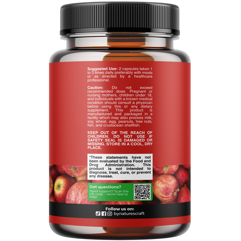 Apple Cider Vinegar Complex 1000mg per serving