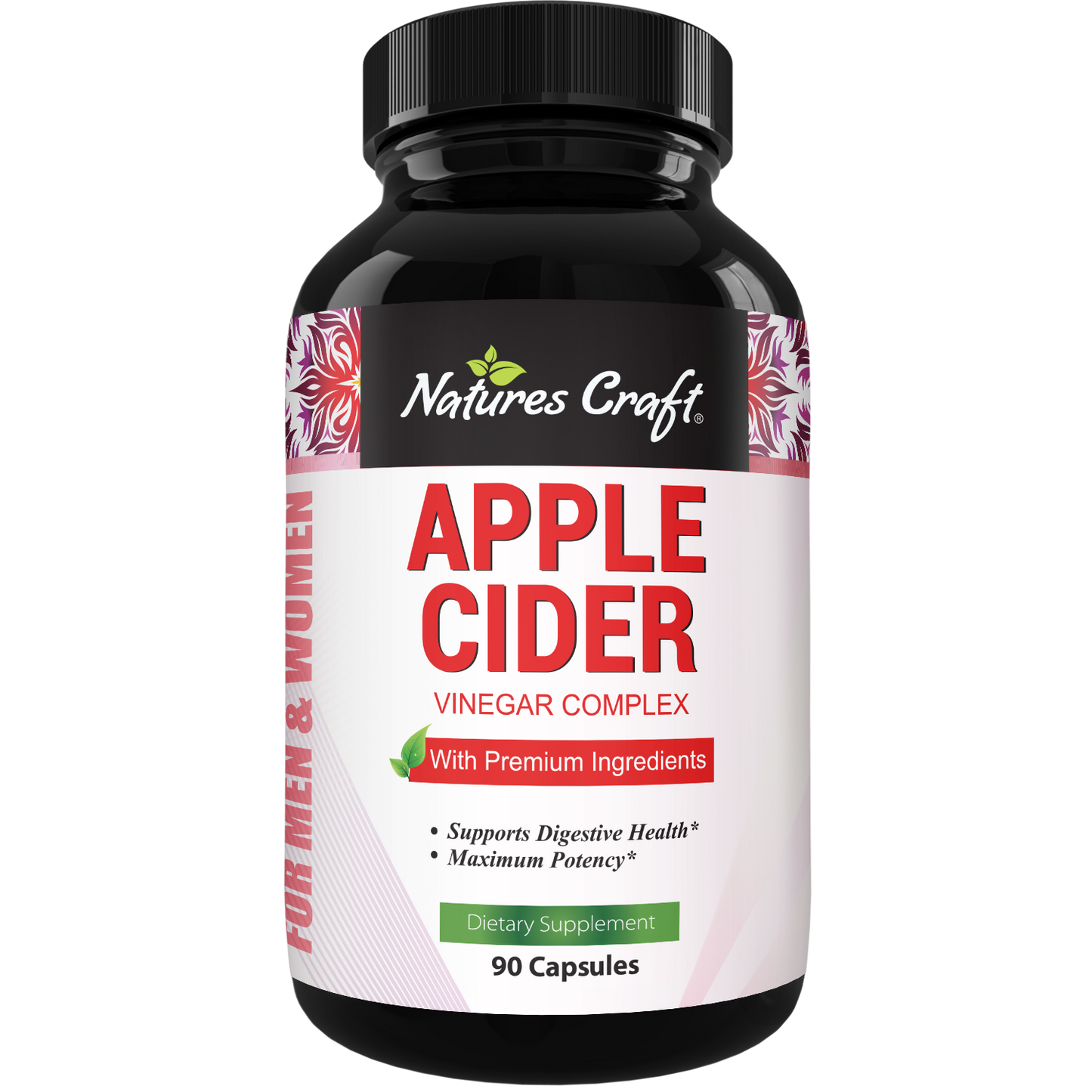 Apple Cider Vinegar Complex - 90 Capsules - Nature's Craft