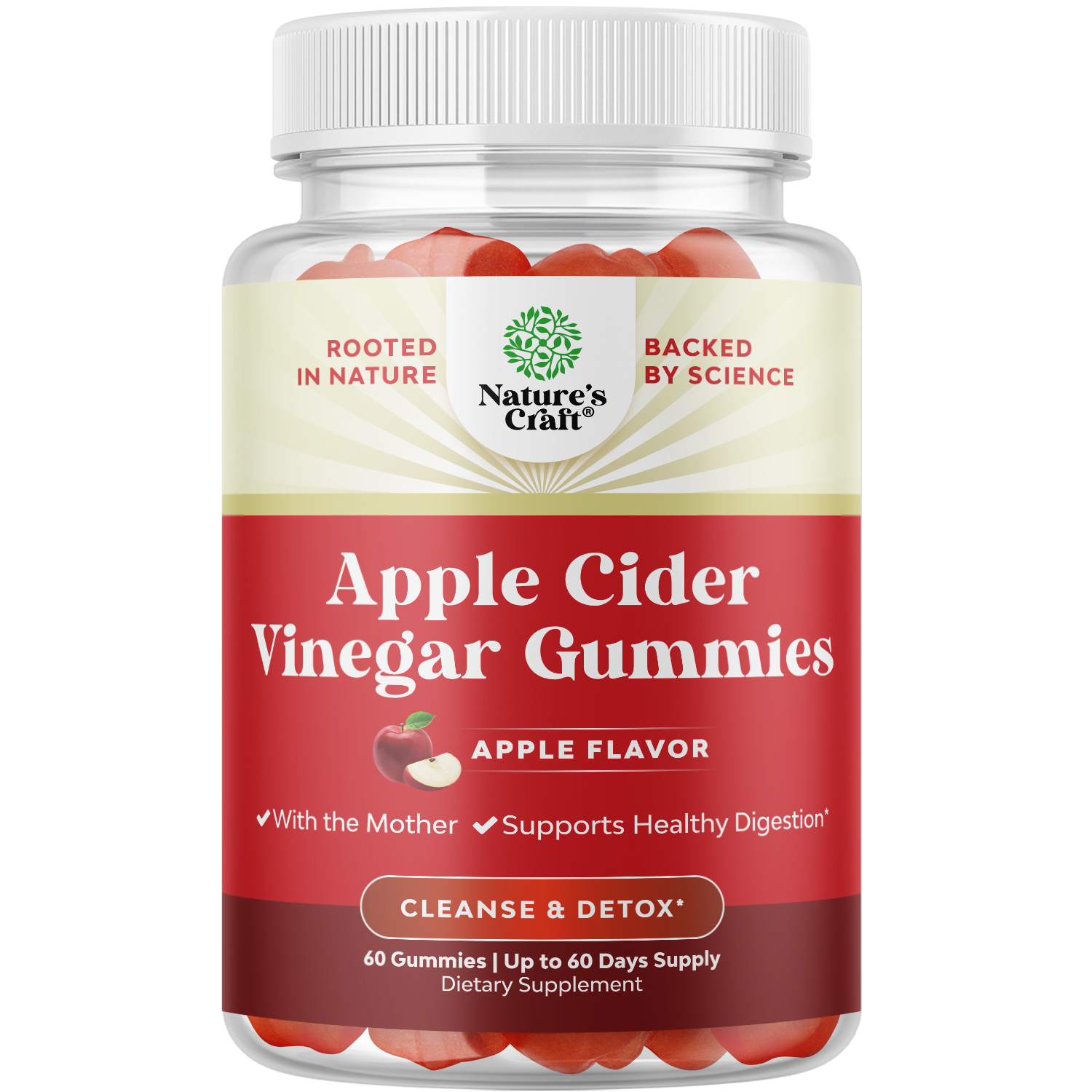 Apple Cider Vinegar Gummies - Apple Flavor