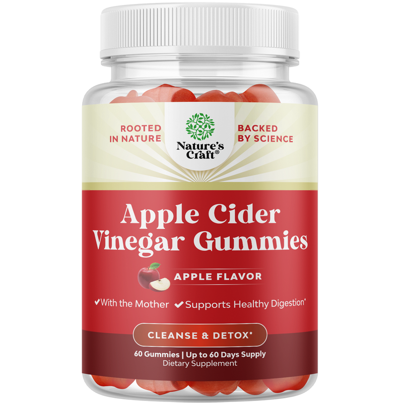 Apple Cider Vinegar Supplements | Vinegar Gummies | Nature's Craft