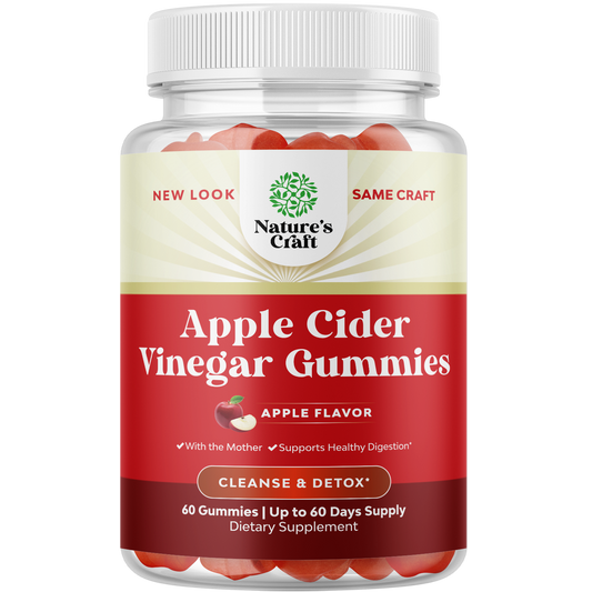Apple Cider Vinegar - 60 Gummies - Nature's Craft