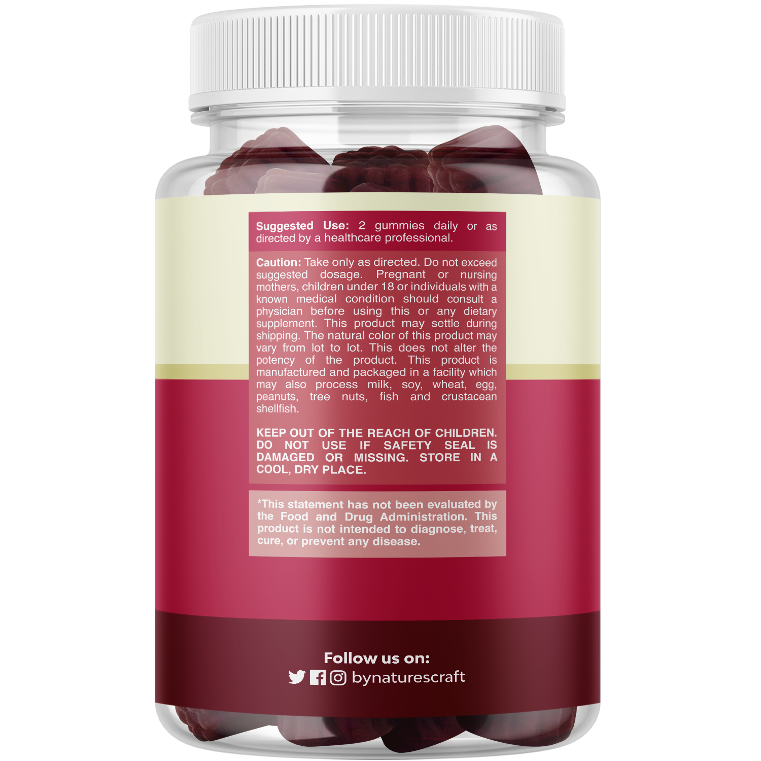 Elderberry for Adults - 90 Gummies - Nature's Craft