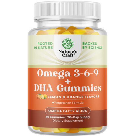 Omega 3-6-9 + DHA Gummies