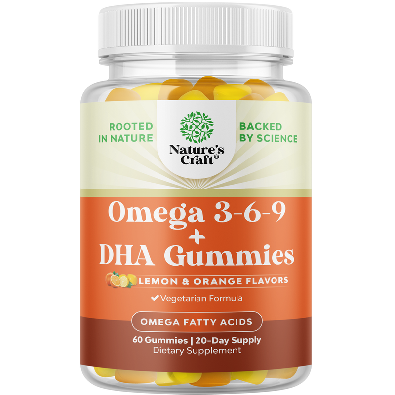 Omega 3-6-9 + DHA Gummies