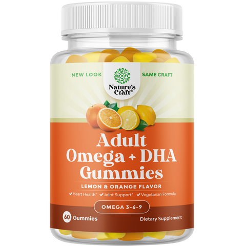 Adult Omega + DHA Gummies