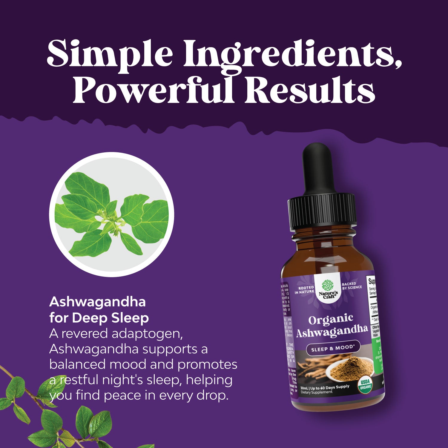 Organic Ashwagandha Drops