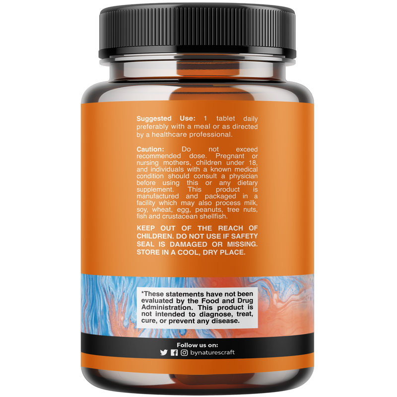 Super B Complex - 100 Tablets - Nature's Craft