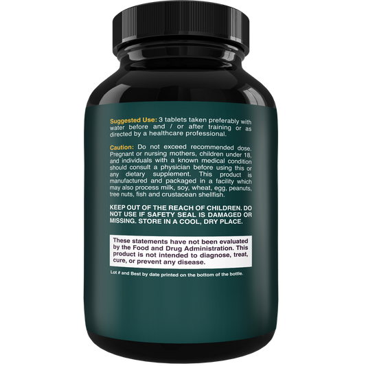 BCAA - 120 Tablets - Nature's Craft