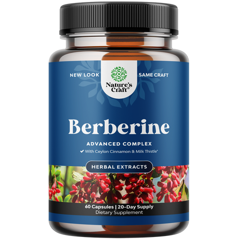 Berberine Complex - 60 Capsules - Nature's Craft